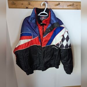 Vintage Polaris Snowmobile Jacket size XL.  Polaris Snowmobiling. Outdoor wear